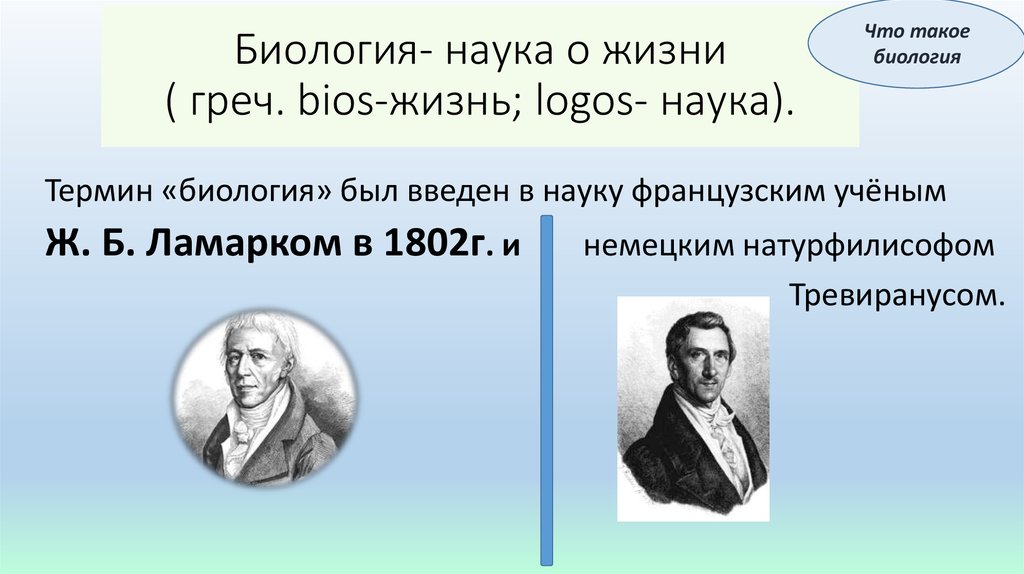 Биология как наука презентация