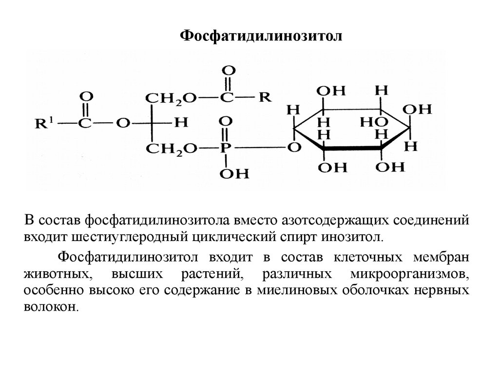 Ним состав. Фосфатидилинозитол структурная формула. Фосфатидилинозитол биологическая роль. Фосфатидилинозитол дифосфат формула. Фосфатидил-инозитол 3 фосфат.