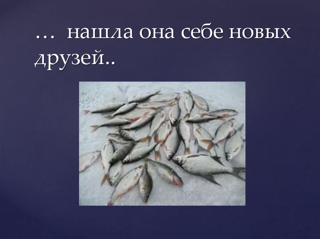 … нашла она себе новых друзей..