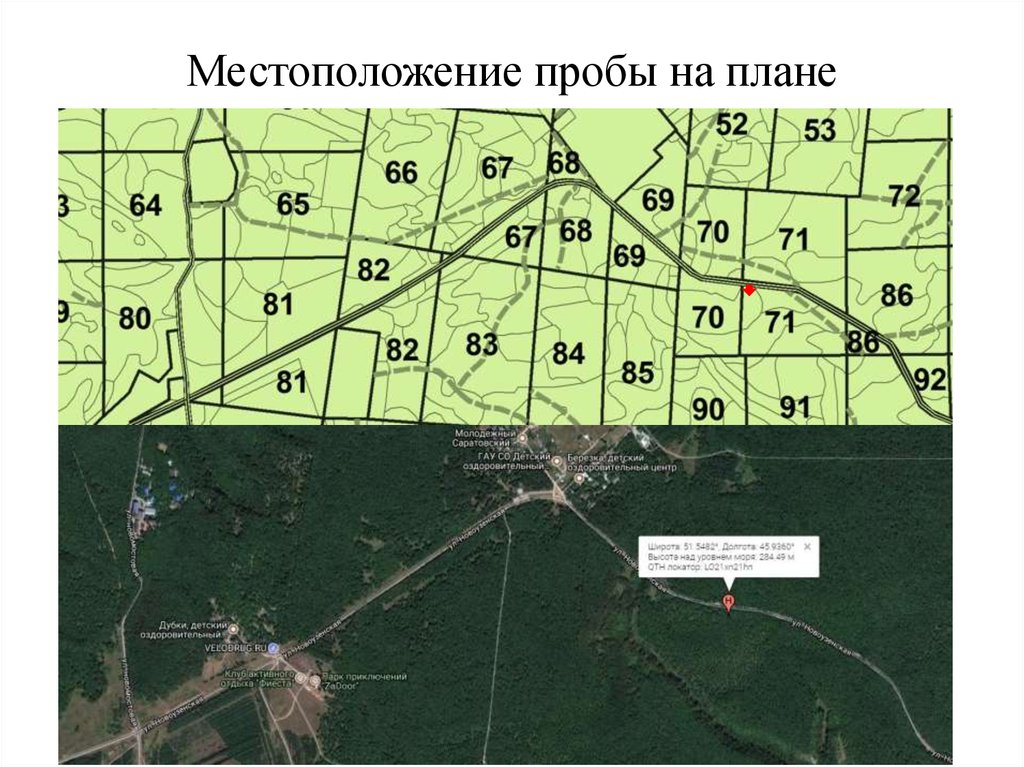 Карта барбошина поляна