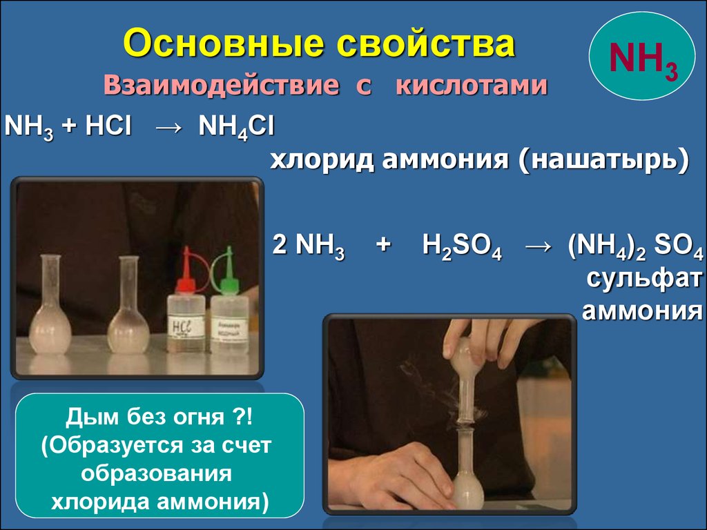 Нитрат аммония и соляная кислота реакция. Взаимодействие аммиака с серной кислотой. Аммиак nh4. Взаимодействие раствора аммиака с соляной кислотой. Взаимодействие аммиака с соляной кислотой и серной.