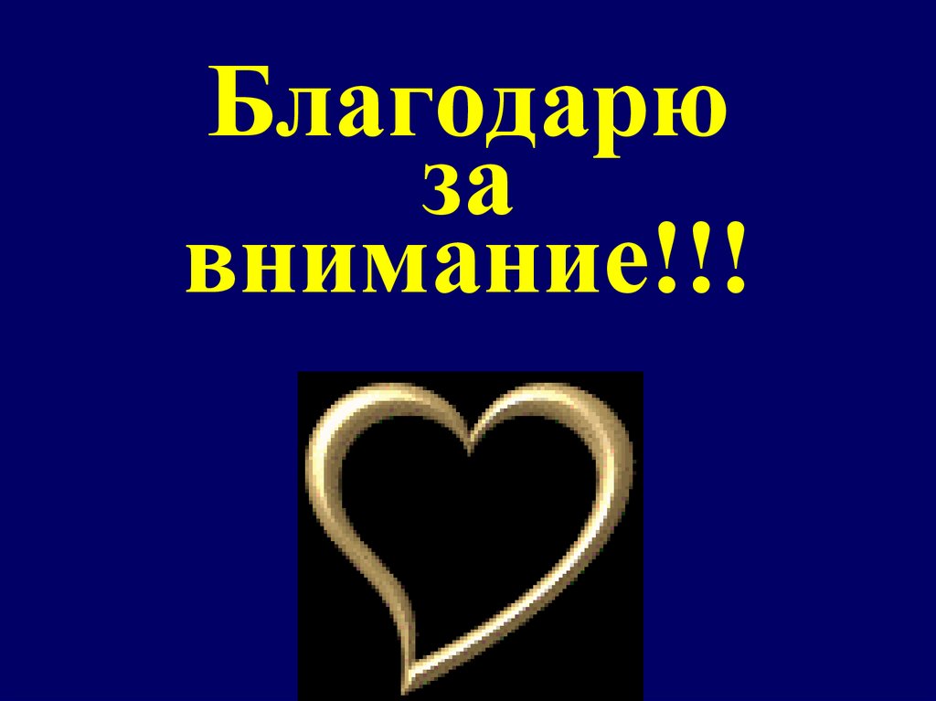 Благодарю за внимание!!!