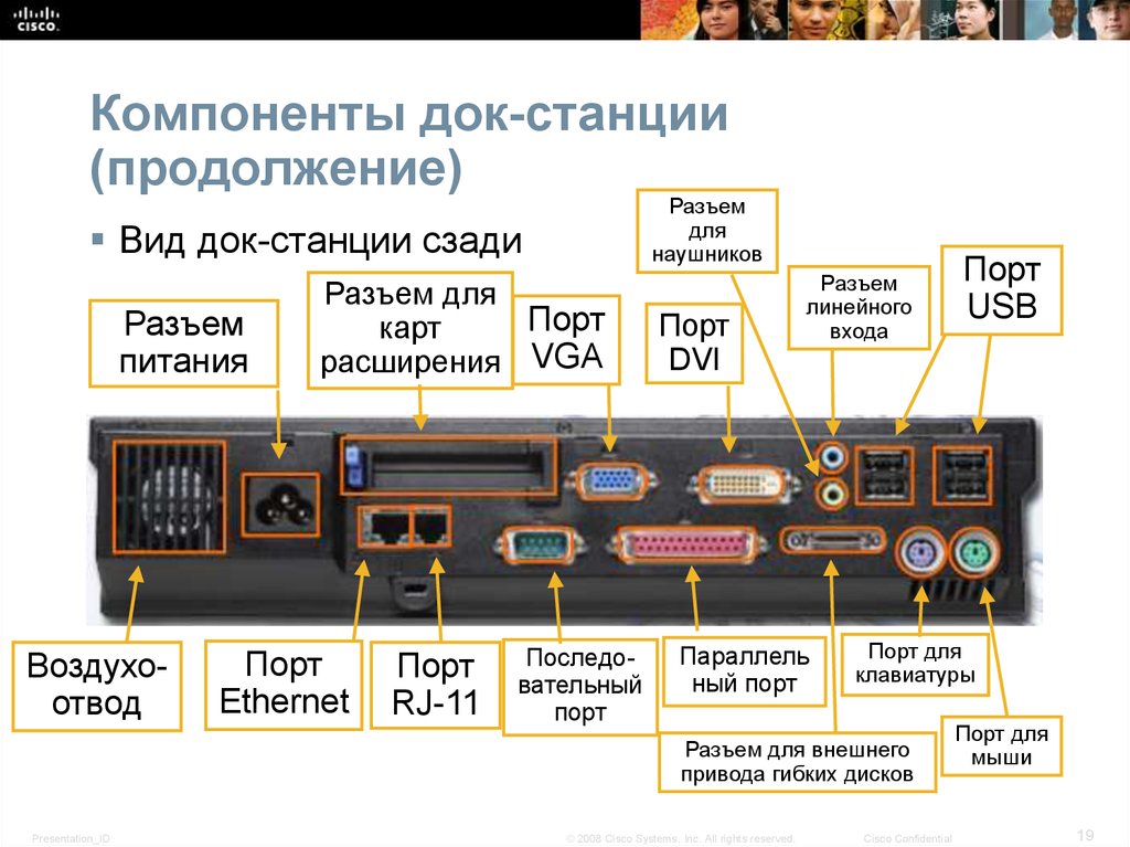 порт для док-станции назначение