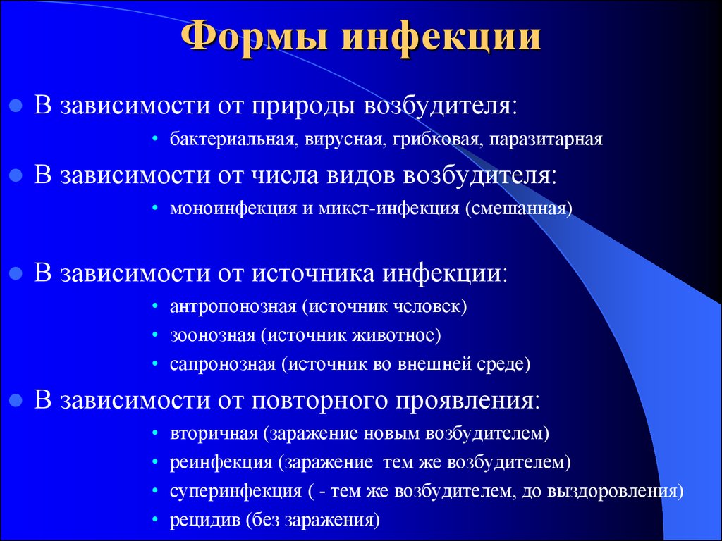 Какие бывают инфекции. Основные формы инфекции. Формы инфекций микробиология. Виды инфекции по локализации возбудителя. Формы инфекции и их характеристика.