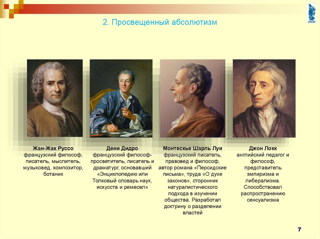 Представители 18 века. Просветители Вольтер Дидро Руссо Монтескье таблица. Философия французского Просвещения Вольтер Руссо Монтескье. Философия Просвещения 18 века Вальтер дигро русско. Таблица Локк Монтескье Вольтер Руссо Дидро.