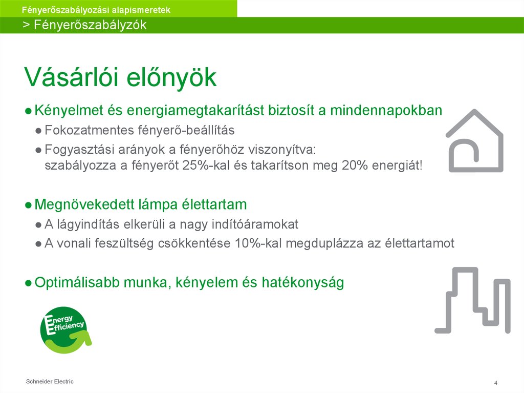 Vásárlói előnyök