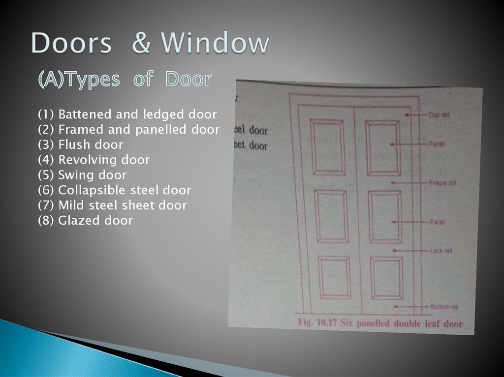 Doors & Window