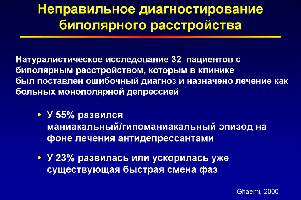 Презентация на тему биполярное расстройство