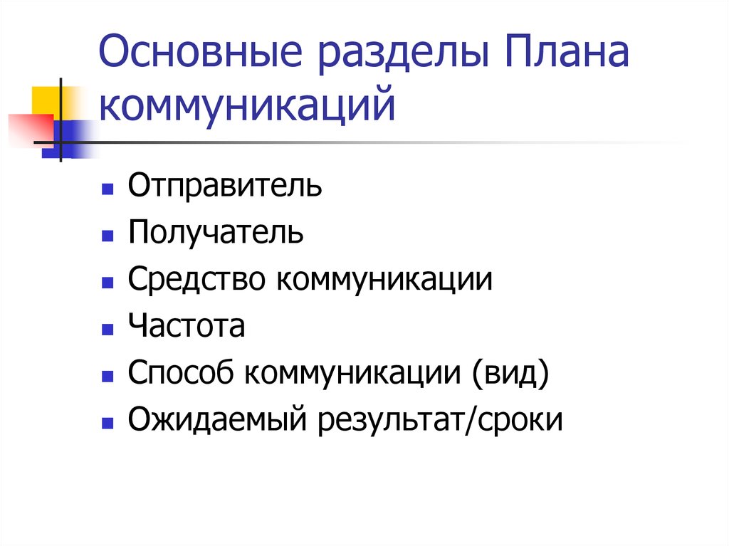 План общения. Основные разделы плана коммуникаций. Разделы коммуникативного плана. Сложный план общение. Частота коммуникаций.