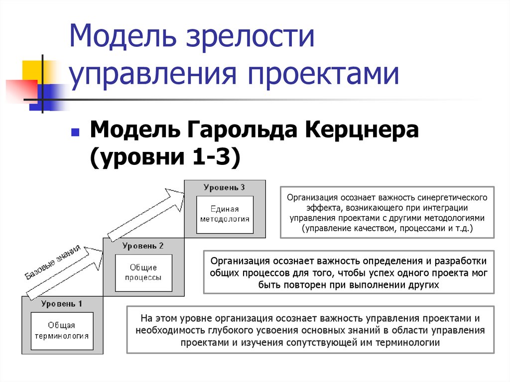 Зрелость проекта это