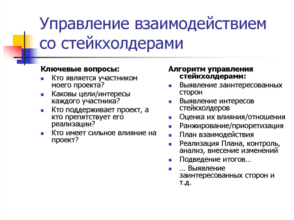 Является ключевым. План управления стейкхолдерами. Взаимоотношения со стейкхолдерами. План управления взаимодействием. Управление отношениями со стейкхолдерами проекта.