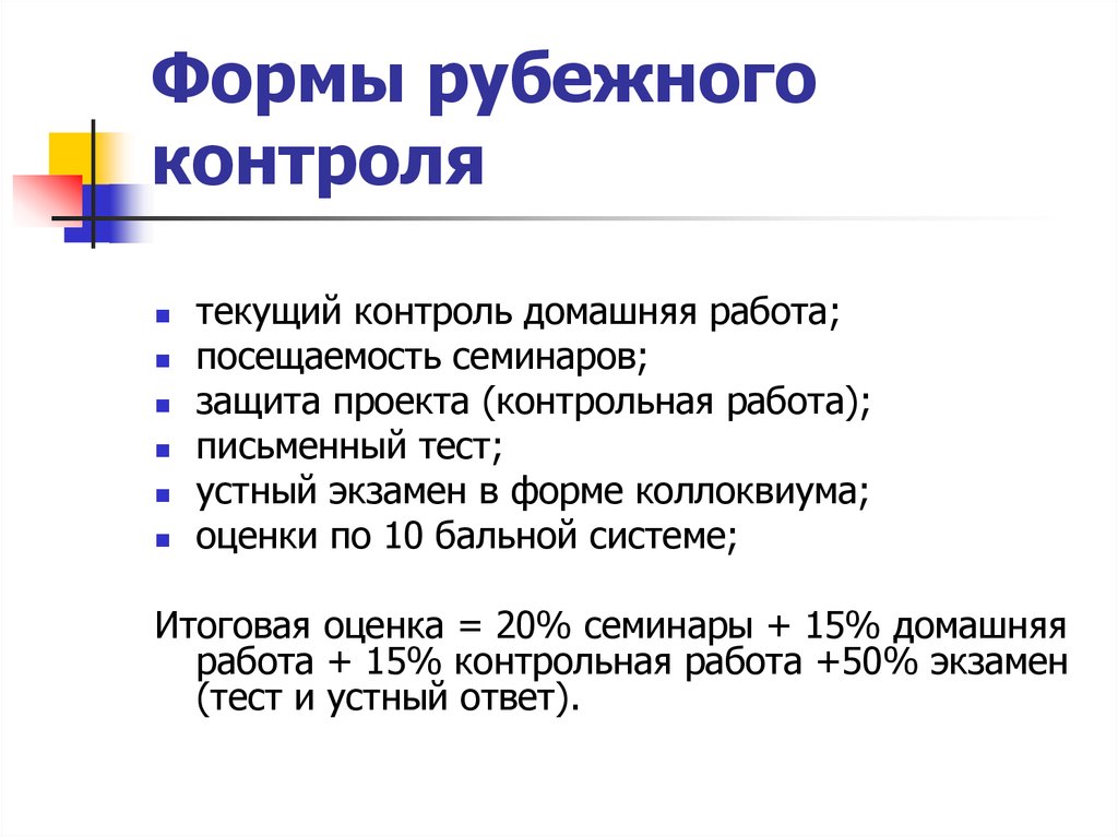 Рубежный контроль. Рубежного контроля это. Методы Рубежного контроля. Рубежный контроль виды.