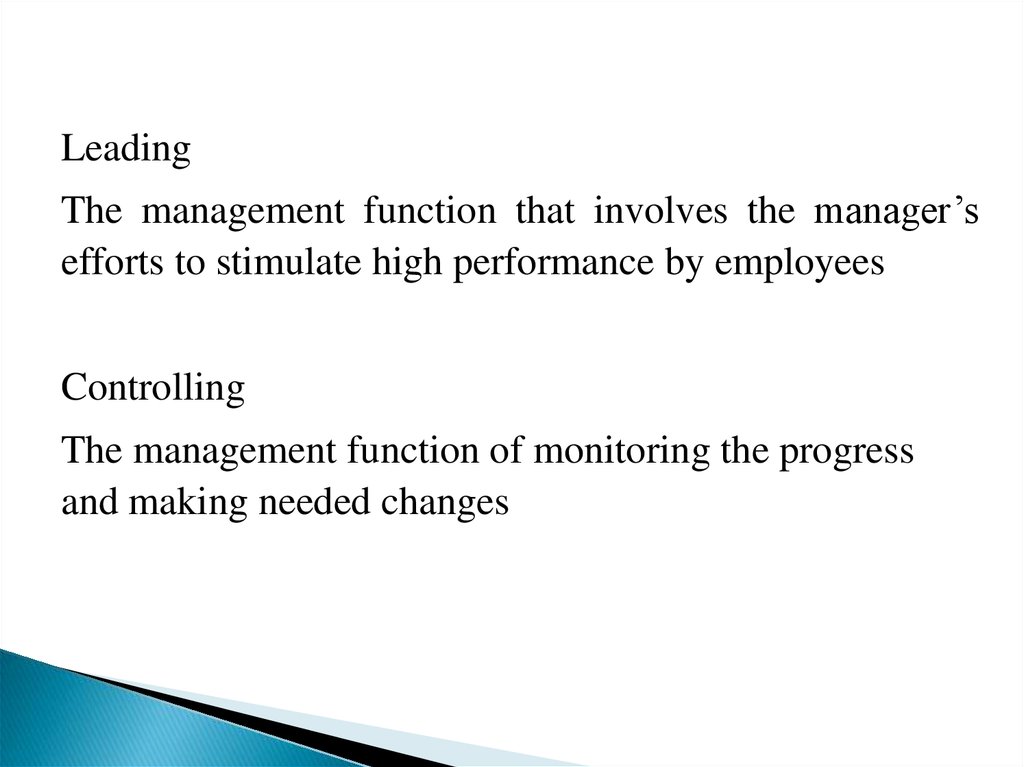 Universal Functions Of Management Lecture 3 Prezentaciya Onlajn