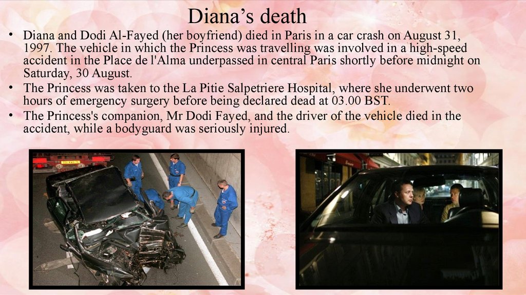 Diana’s death