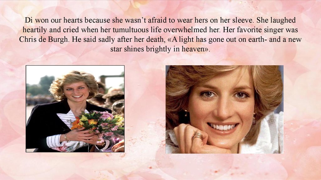 Princess diana презентация