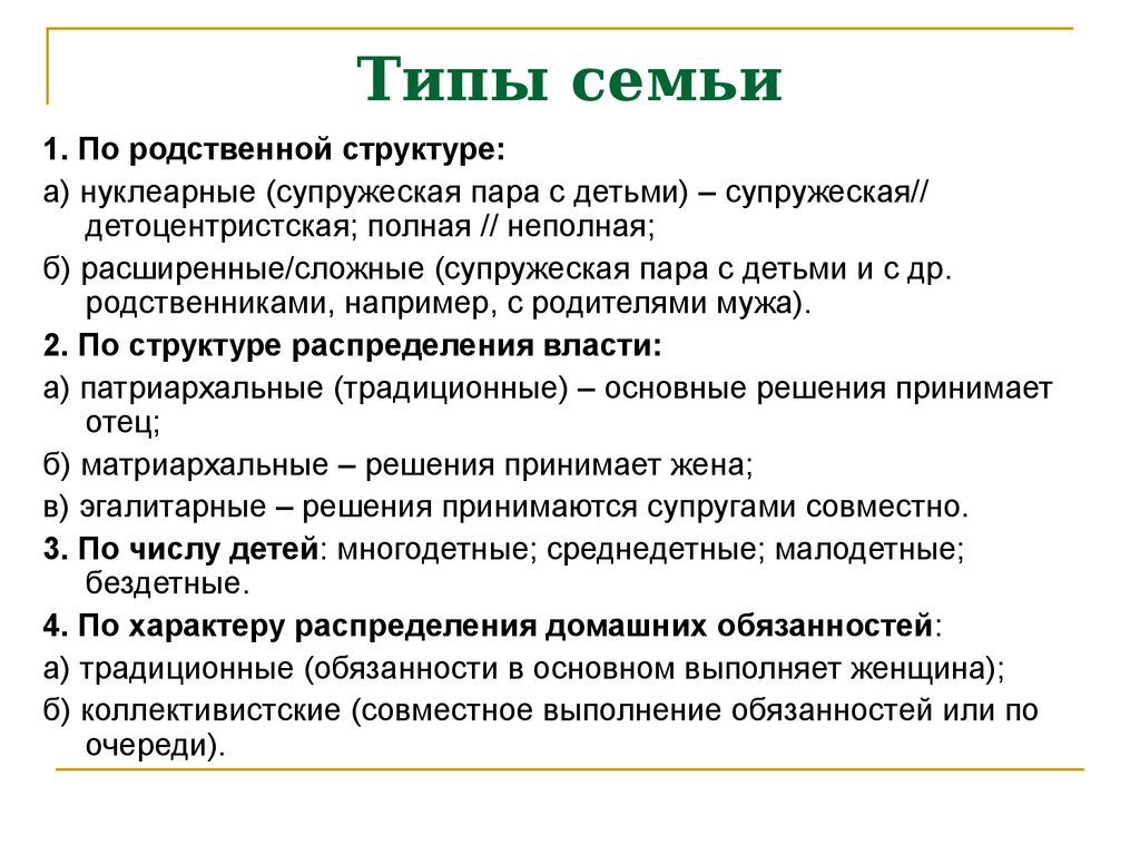 Какие функции являются семьи. Назовите типы семьи. Типы семей по структуре и составу. Характеристика типов семей. Типы семьи в зависимости от структуры.