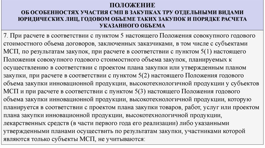 План закупки инновационной продукции высокотехнологичной продукции и лекарственных средств