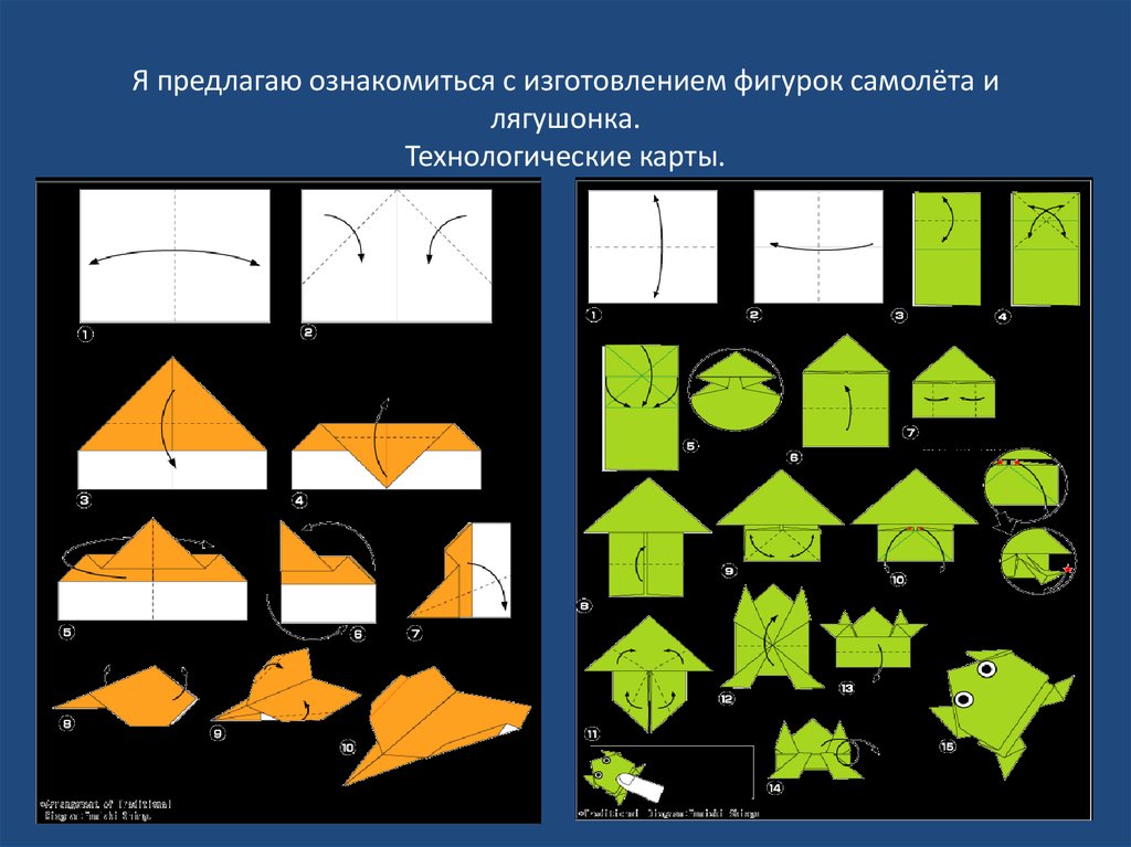 Оригами проект 5 класс