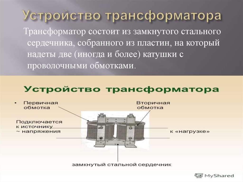 Трансформатор устройство. Трансформатор состоит из стального магнитопровода. Конструкция сердечника трансформатора. Сердечник трансформатора состоит из. Стальной сердечник трансформатора.