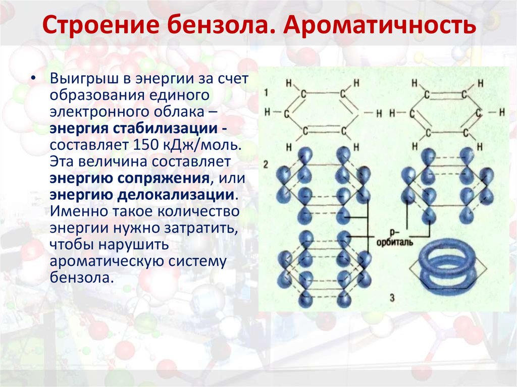 Строение бензола