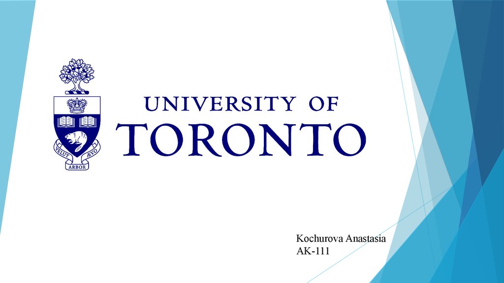 university of toronto presentation template