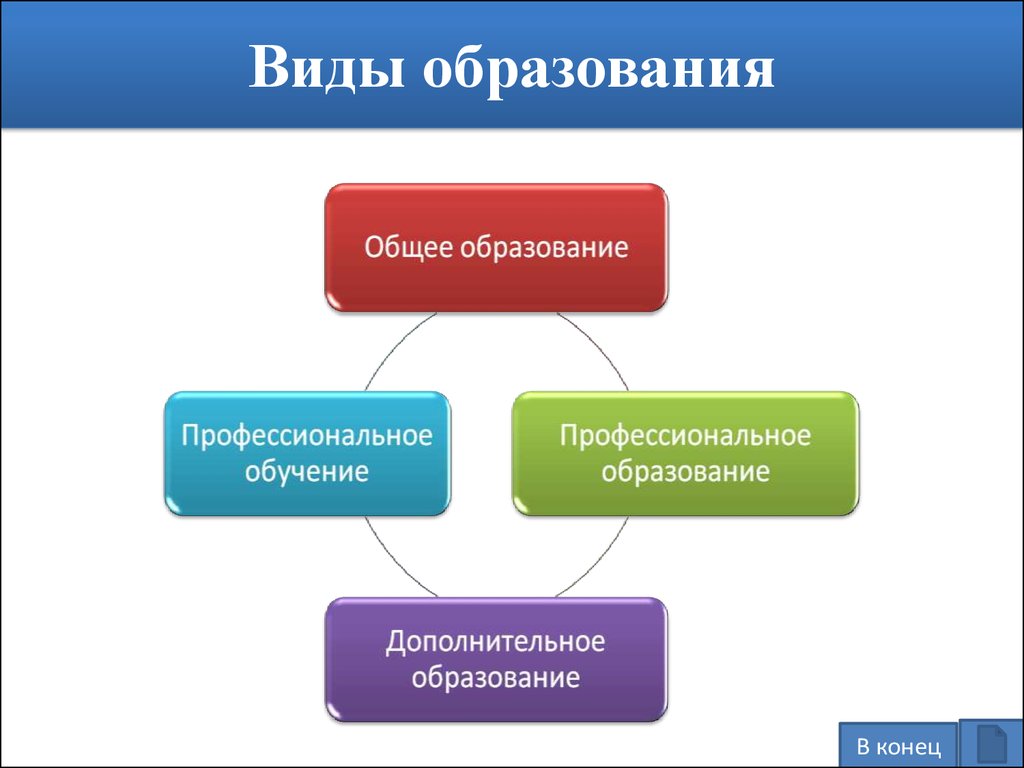 Основным и дополнительным бывает. Виды образования. Виды образования классификация. Виды образования в РФ. Типы среднего образования.