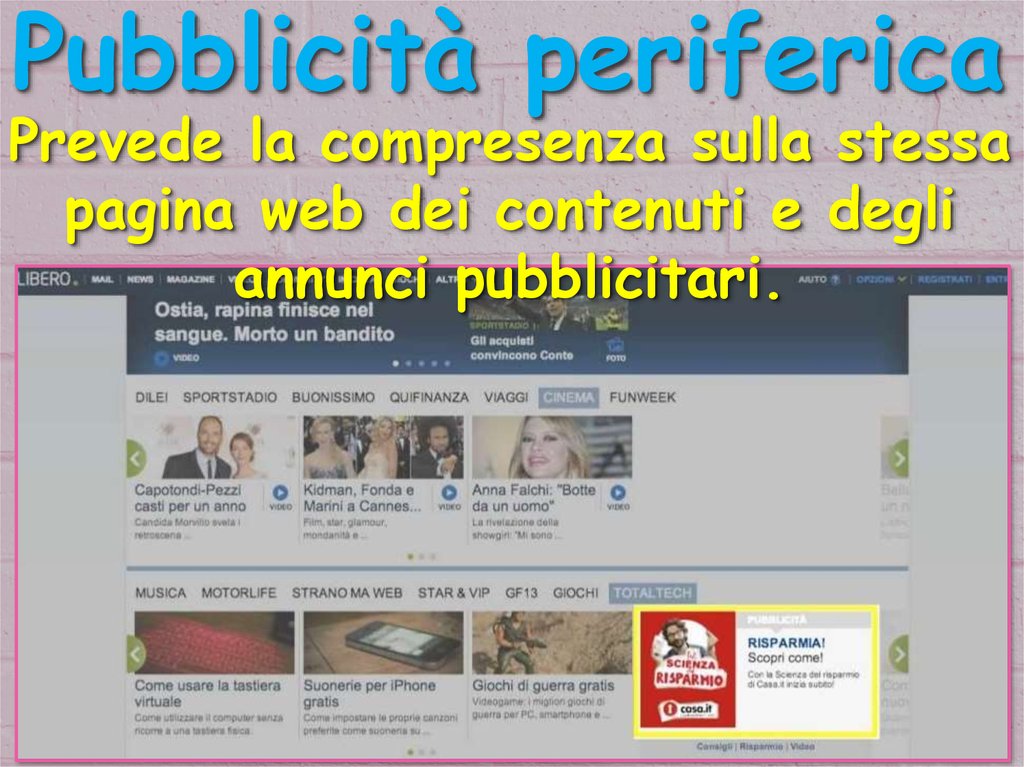 Pubblicità periferica