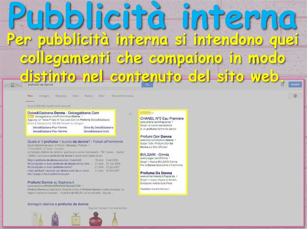 Pubblicità interna