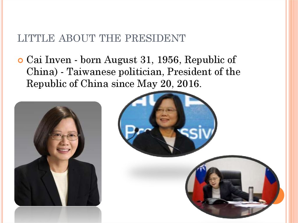 little about the president