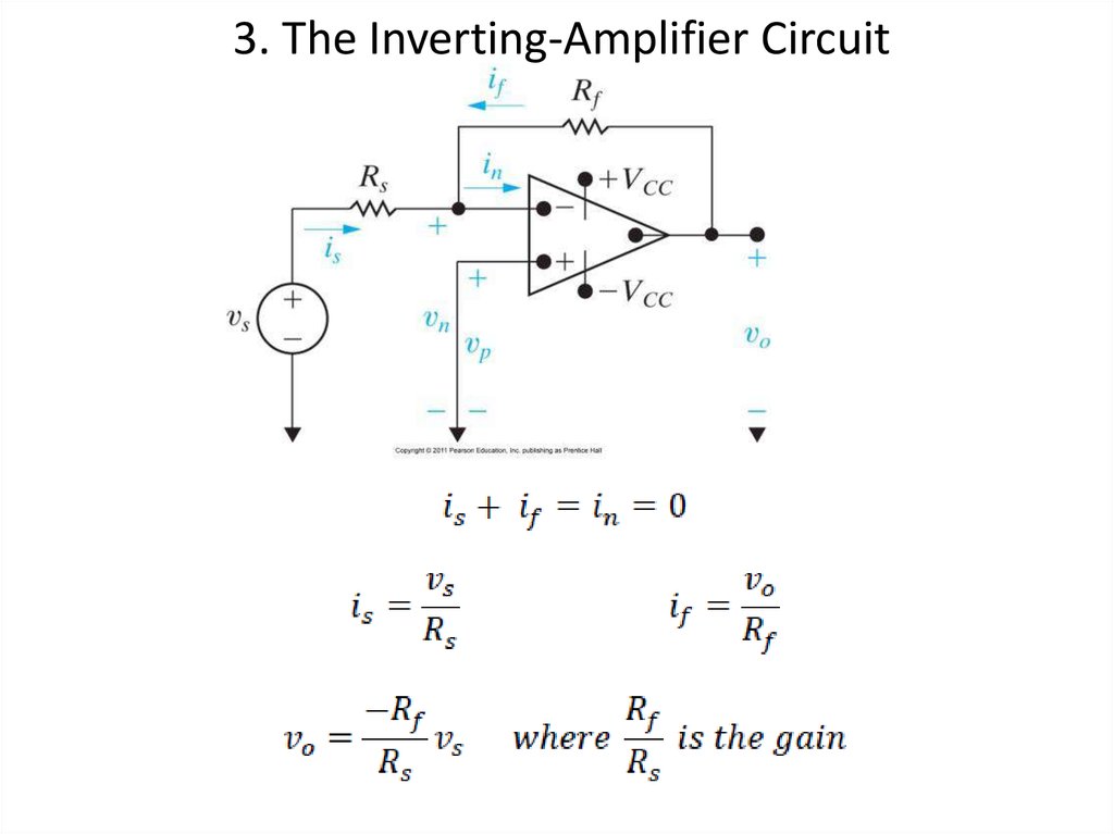 3. The Inverting-Amplifier Circuit