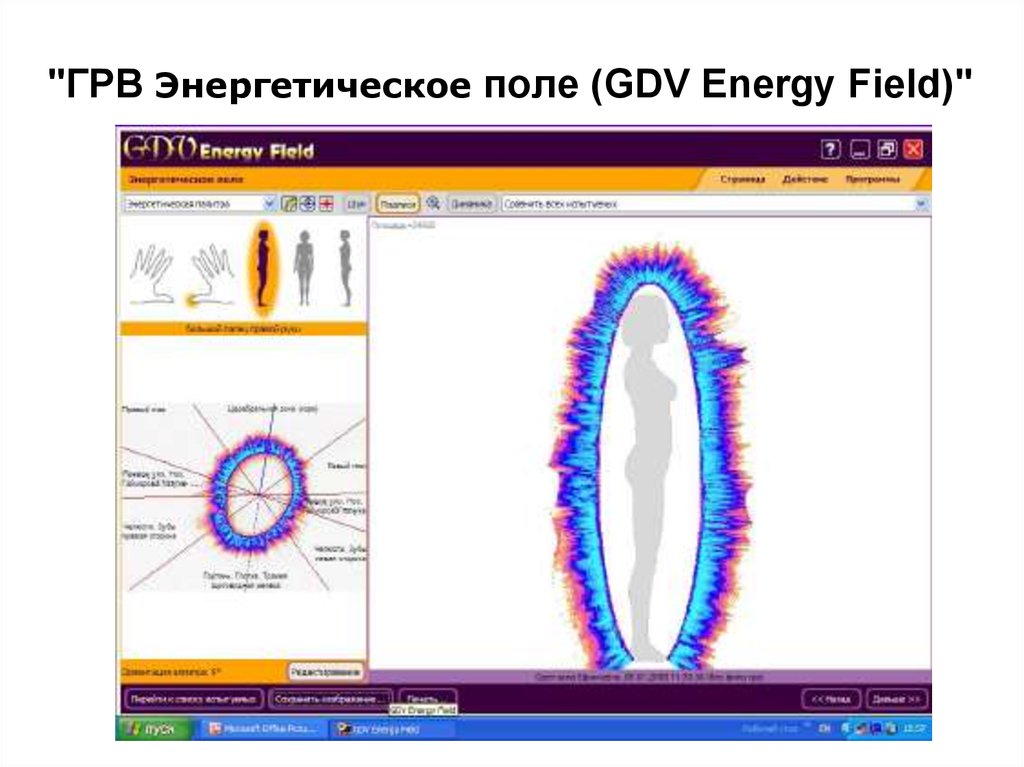 Грв. Принцип грв\. Схема гофро грв. GDV Energy field.