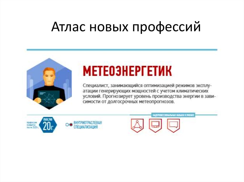 Новые профессии будущего презентация