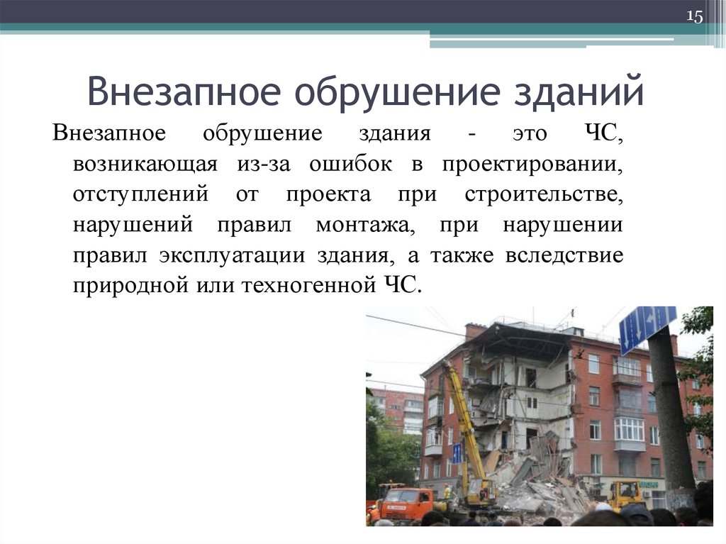 Вид внезапно. ЧС внезапное обрушение зданий. Причины обрушения зданий. Внезапное обрушение зданий причины. Внезапное обрушение зданий техногенного характера.