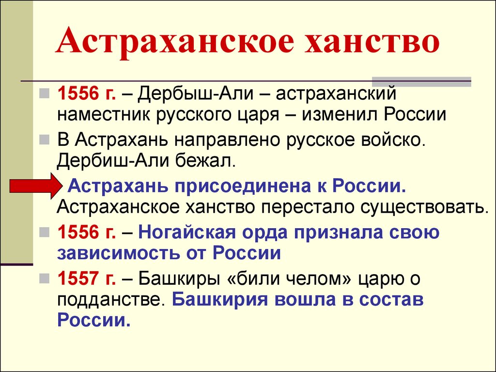 Астраханское ханство доклад 7 класс