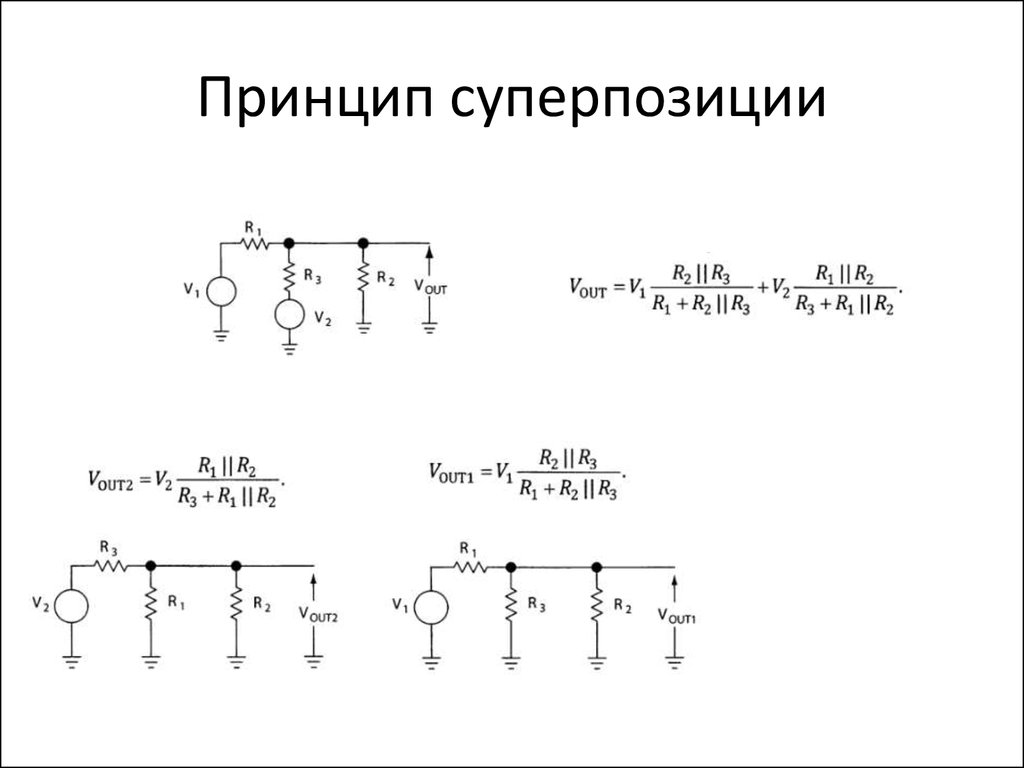 Принцип суперпозиции