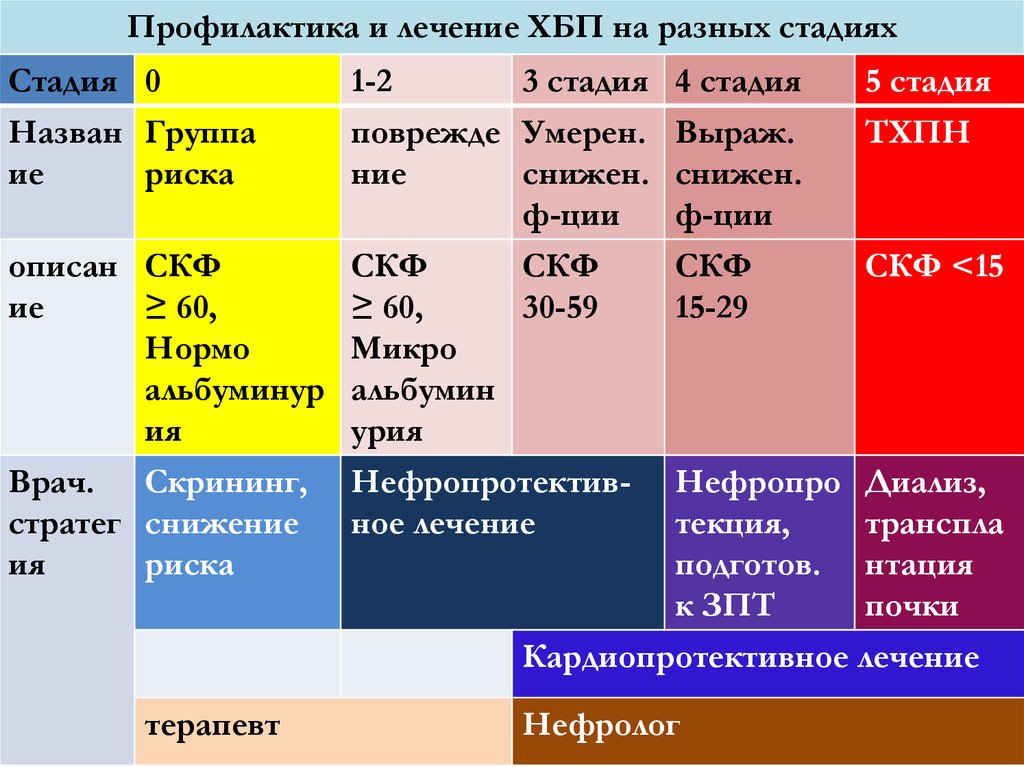 Хбп терапия презентация