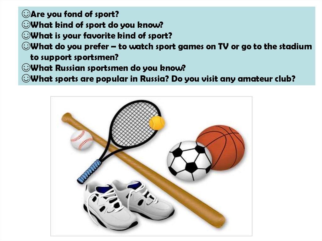 Sports topic