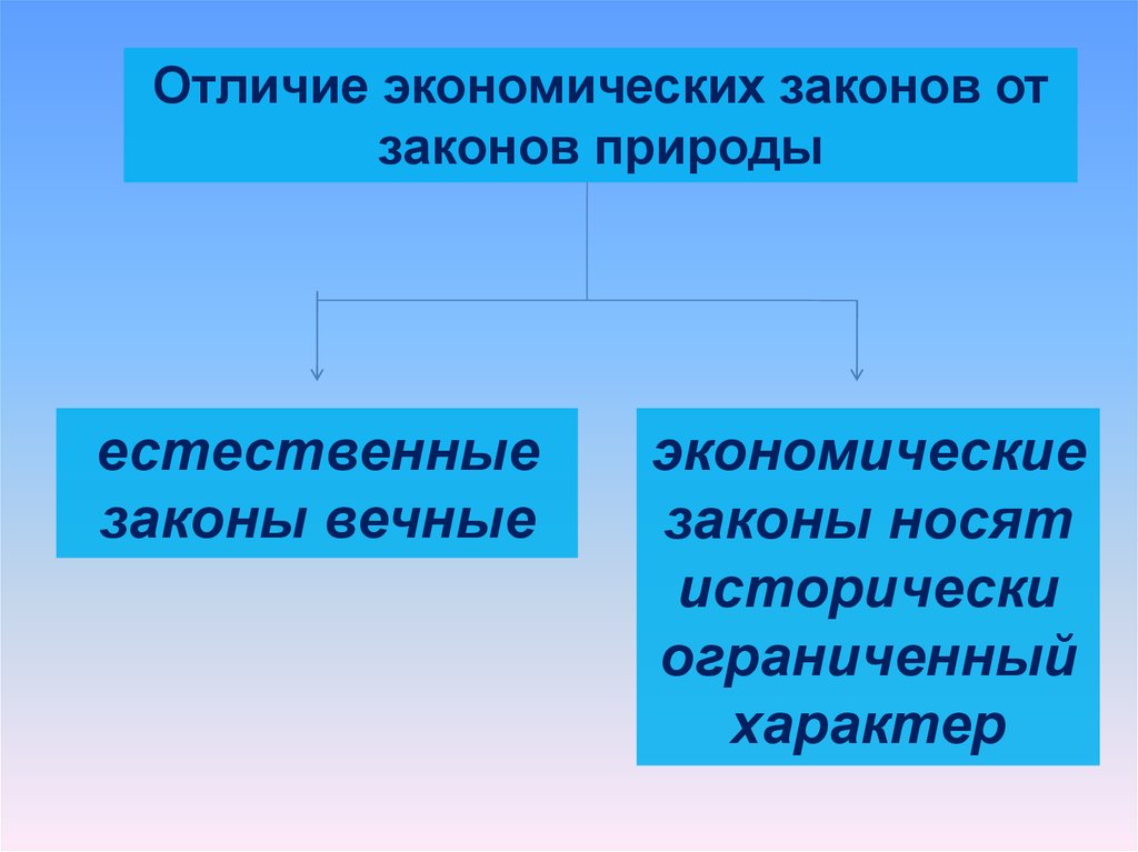 Закономерности экономического развития