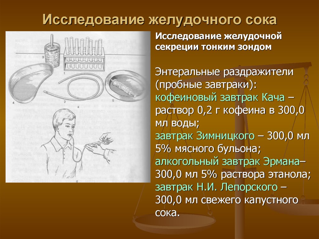 Желудочный анамнез. Объективное обследование рисунок.