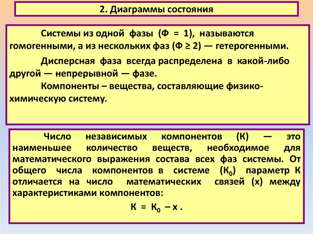 Компоненты вещества. Фазы состояния системы. Система. Фаза. Компонент. Параметры системы. Фаза. Составляющие вещества. Компоненты.. Фаза в физической химии.