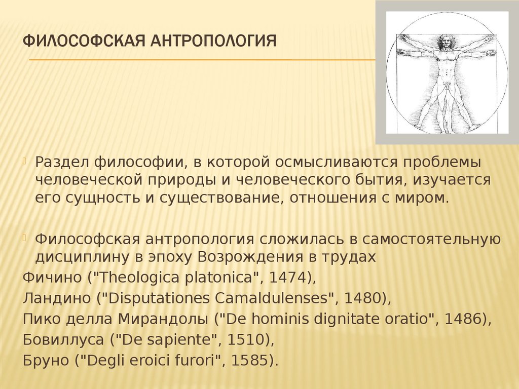 Презентация по антропологии