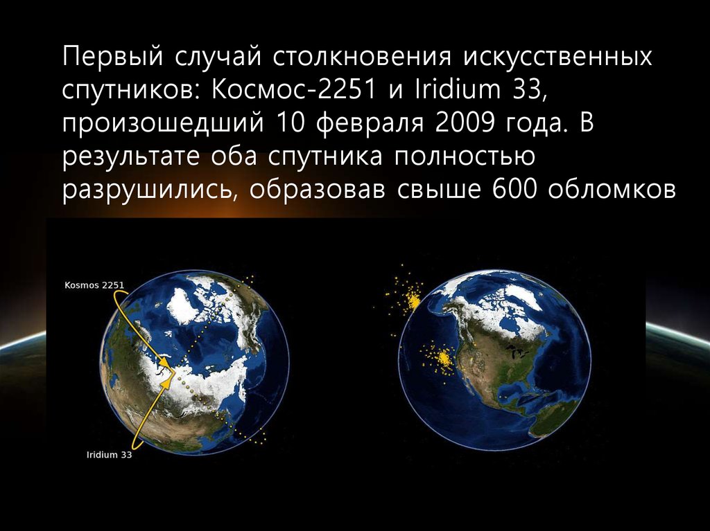 Проект на тему загрязнение космического пространства