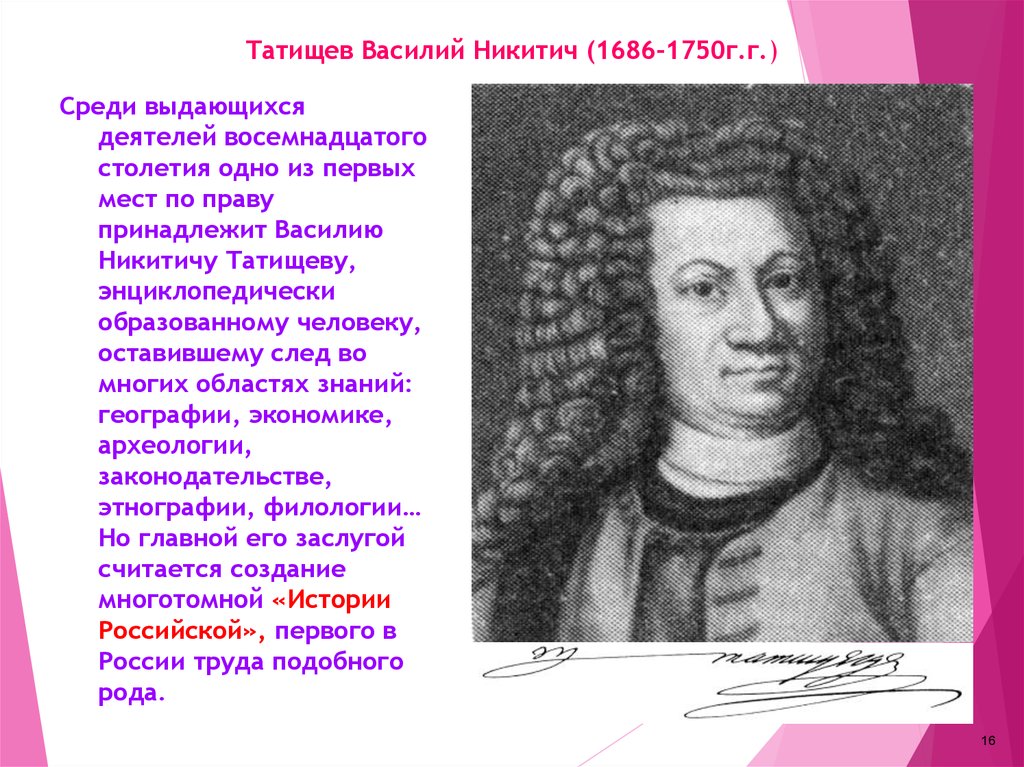 Василий татищев фото