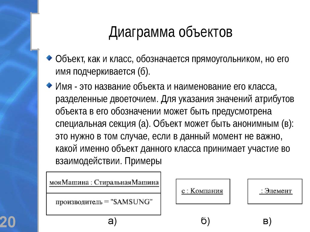 Назовите основные параметры диаграмм