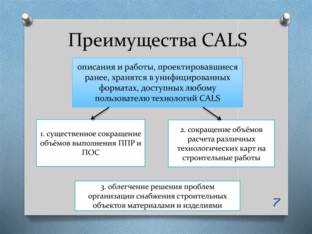 Cals технологии картинки