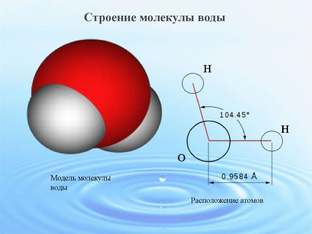 Физика молекулы воды. Схема структуры молекулы воды. Строение молекулы воды. Сторонние молекулы воды. Строение молекулы воды схема.