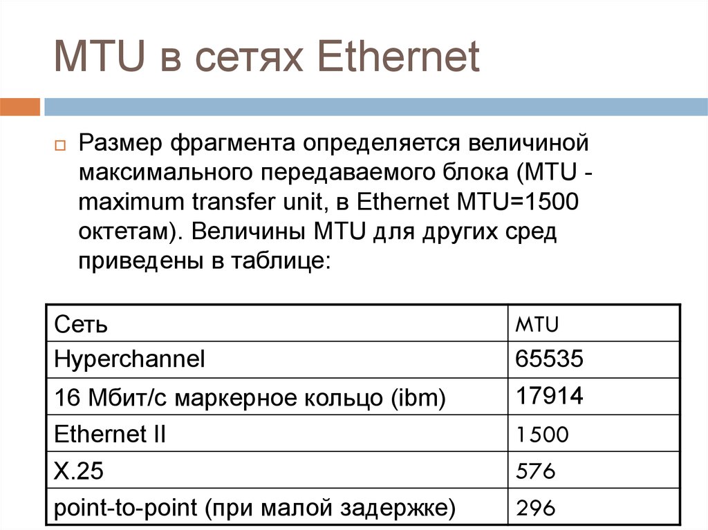 Максимальный размер сети. MTU сети. Размер MTU. Размер МТУ. Длина пакета MTU.