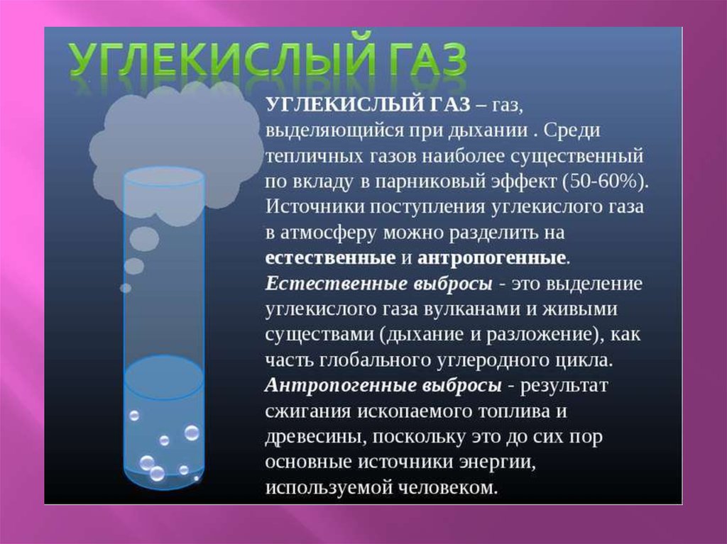 Значение газа. Выделение углекислого газа. Источники поступления углекислого газа в атмосферу. Углекислый ГАЗ презентация. Информация про углекислый ГАЗ.