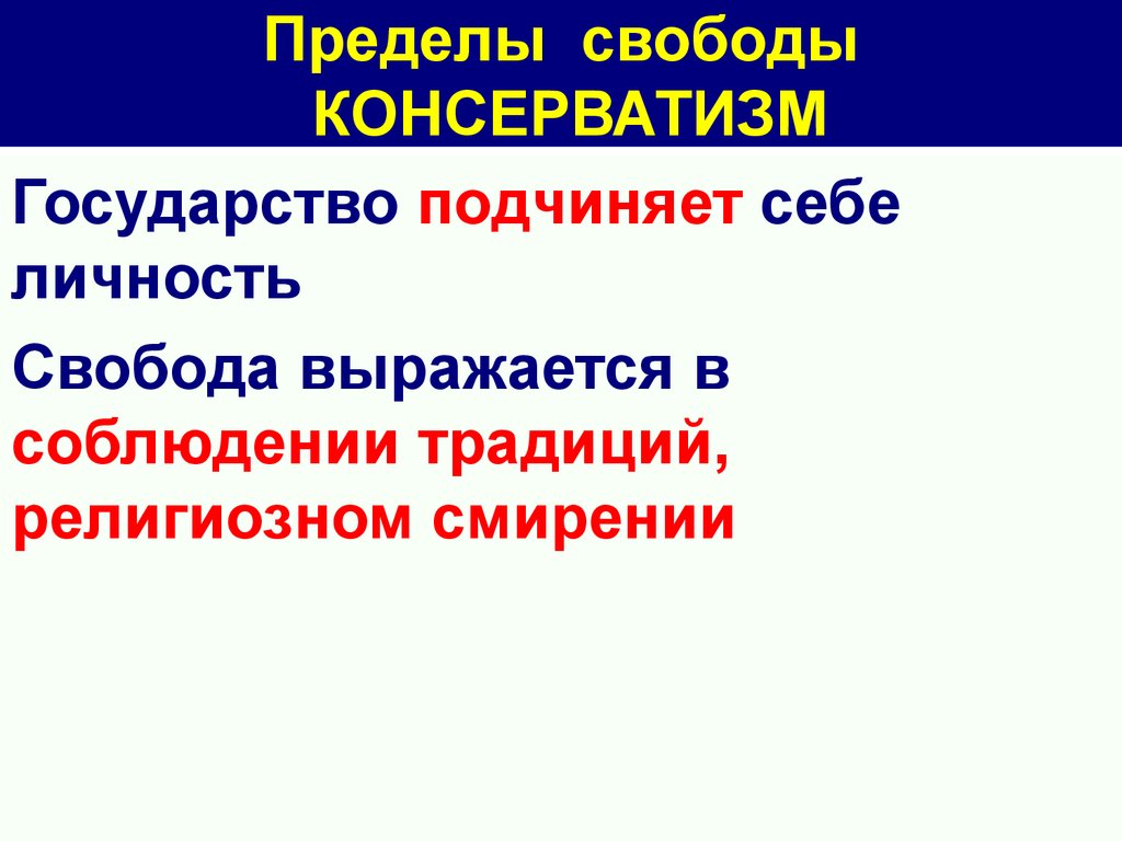 Свобода предел. Консерваторы пределы индивидуальной свободы. Консерватизм пределы свободы. Пределы индивидуальной свободы социализма. Пределы индивидуальной свободы либерализма.