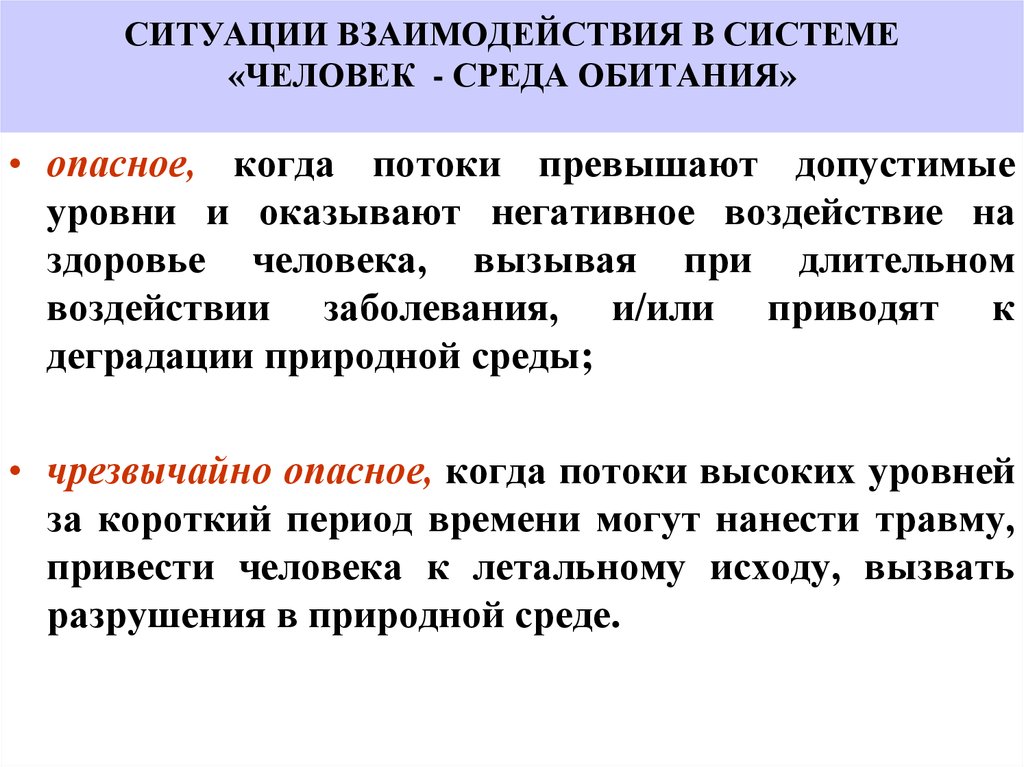 Индивидуальный проект по обж взаимодействие человека и среды обитания